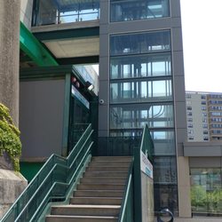 Entrance to MBTA - Science Park