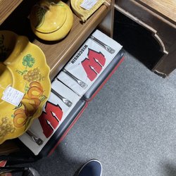 Angela's Attic - Some vintage Wisconsin stadium seats