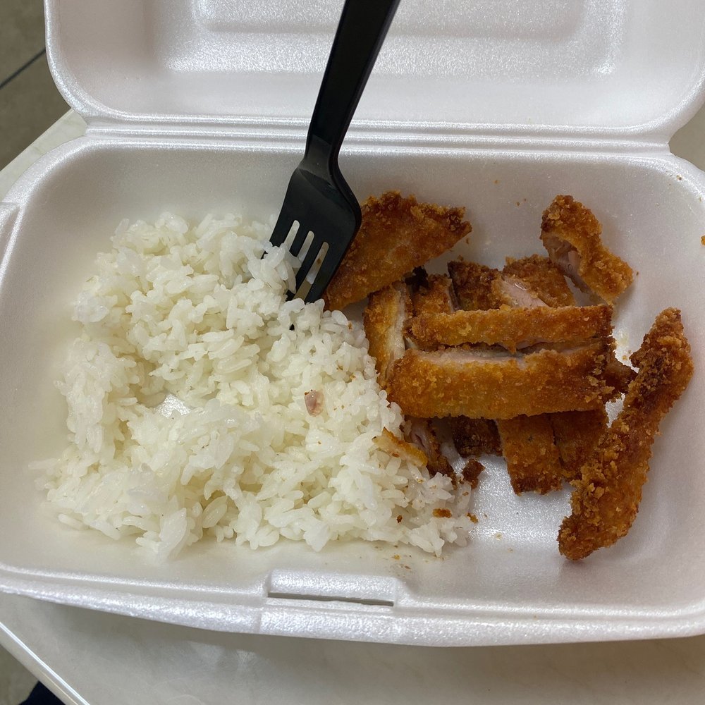 Hawaiian BBQ - Chicken Katsu and 1 Scoop Steamed Rice - Hawaiian Near Me - Lancaster, California