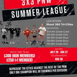 Shoot 360 Tri-Cities - 3x3 PNW Summer League.