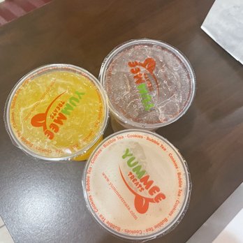 Yummee Treats - lavender milk tea, two fruit drinks that i forgot - Bakeries Near Me - Madison, Wisconsin Yummee Treats - lavender milk tea, two fruit drinks that i forgot - Bakeries Near Me - Madison, Wisconsin