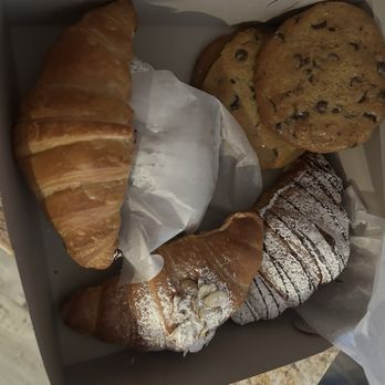 Sugar Pine Bakery - Chocolate Croissant, Plain Croissant, Almond Croissant, Almond Croissant, Chocolate Chip Cookieschocolate - Bakeries Near Me - South Lake Tahoe, California