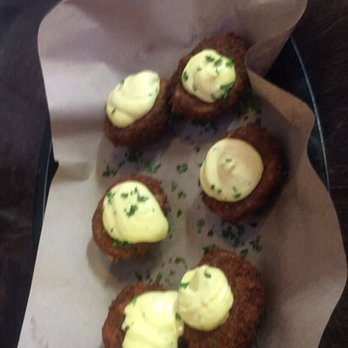 Barrel & Bones - Buffalo Fried Deviled Eggs - Bars Near Me - The Colony, Texas