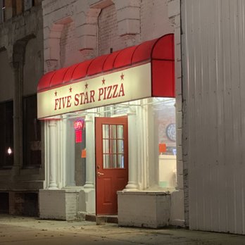 Five Star Pizza - Restaurant facade - Pizza Near Me - Union City, Michigan Five Star Pizza - Restaurant facade - Pizza Near Me - Union City, Michigan