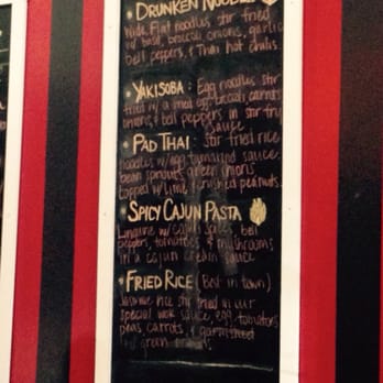Drunken Noodle - Menu- Part B - Noodles Near Me - Fargo, North Dakota