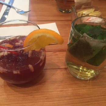 Hummus Kitchen - Complimentary sangria and mint tea - Middle Eastern Near Me - New York, New York