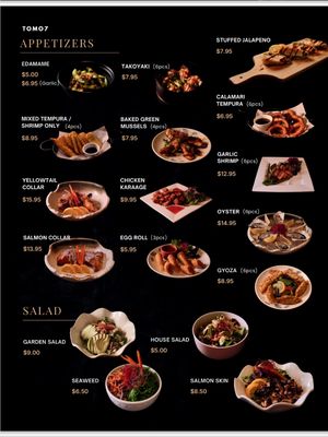 Menu photo 8 Tomo 7 Sushi Chino Hills, CA Menu photo 8 Tomo 7 Sushi Chino Hills, CA