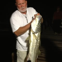 Caught at the boat dock