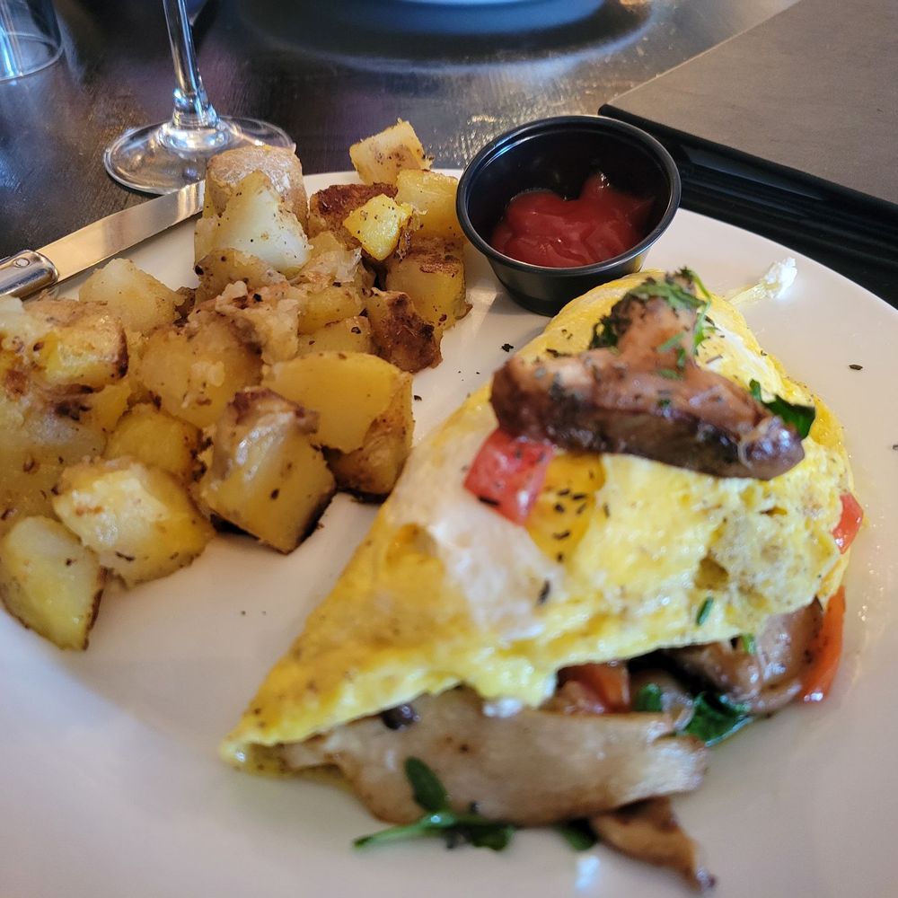 Mushroom omelette Mushroom omelette