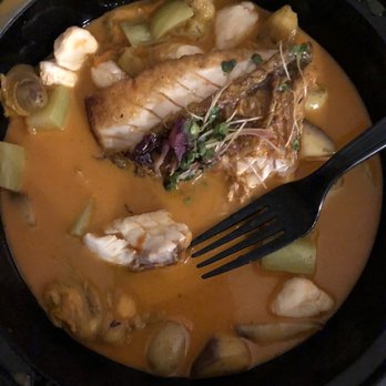Hugo's Invitados - Red Snapper with crab, fingerling potatoes, squash blossoms - Seafood Near Me - Irving, Texas Hugo's Invitados - Red Snapper with crab, fingerling potatoes, squash blossoms - Seafood Near Me - Irving, Texas