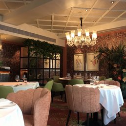 Dining room interior.