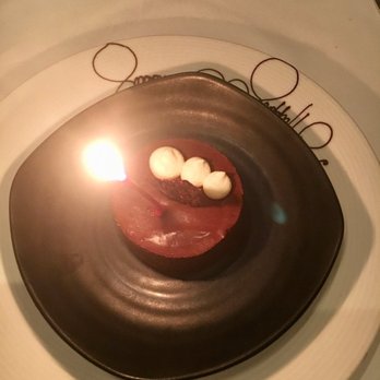 Gary Danko - Chocolate birthday cake. - New American Near Me - San Francisco, California