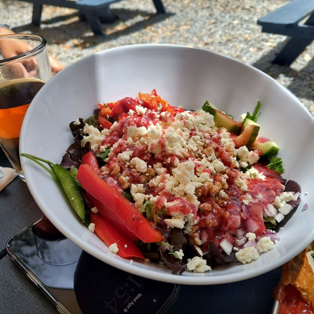 Sponge City Brewing - Salad. Very filling. - Brewpubs Near Me - Tarpon Springs, Florida