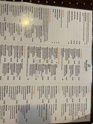 Menu photo 2 Virsa De Punjab Bedford, MA Menu photo 2 Virsa De Punjab Bedford, MA