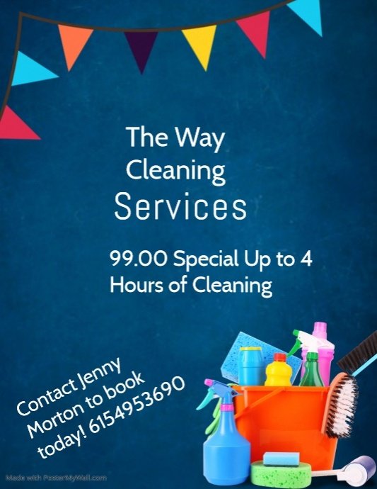 THE WAY CLEANING SERVICES Home Cleaning 800 Hatcher Ln, Columbia