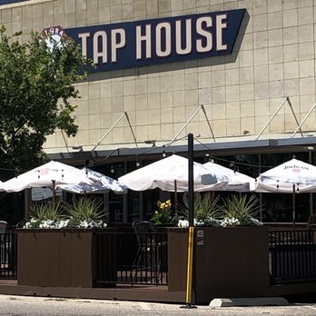 Tallgrass Tap House - Exterior view and patio - New American Near Me - Manhattan, Kansas Tallgrass Tap House - Exterior view and patio - New American Near Me - Manhattan, Kansas