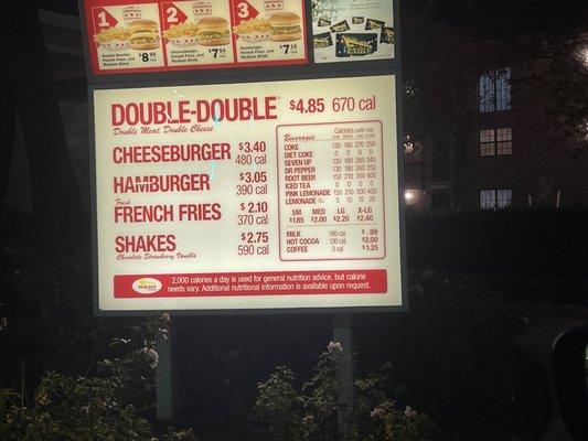 Menu photo 3 In-N-Out Burger Sacramento, CA Menu photo 3 In-N-Out Burger Sacramento, CA