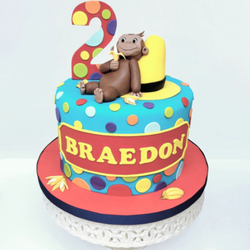Eini & Co - Curious the George cake