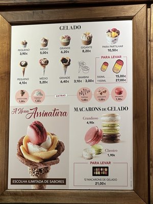 Menu photo 2 Amorino Lisbon, 11