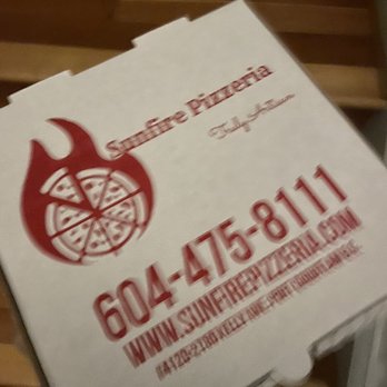 Sunfire Pizzeria - a pizza box - Pizza Near Me - Port Coquitlam, British Columbia Sunfire Pizzeria - a pizza box - Pizza Near Me - Port Coquitlam, British Columbia