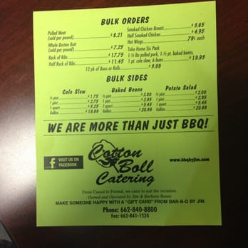 Bar-B-Q By Jim - Barbeque Near Me - Tupelo, Mississippi Bar-B-Q By Jim - Barbeque Near Me - Tupelo, Mississippi