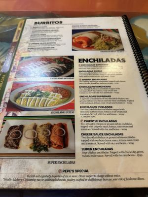 Menu photo 3 Pepe's Mexican Restaurant Georgetown, KY Menu photo 3 Pepe's Mexican Restaurant Georgetown, KY