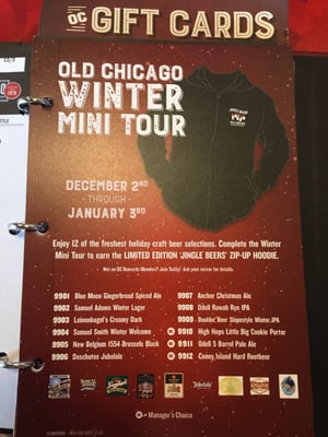 Menu photo 2 Old Chicago Pizza + Taproom FORT COLLINS, CO