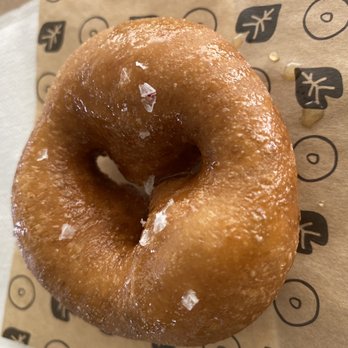 Holey Grail Donuts - Hot single: (Neighborhood honey and flakey sea salt on top) it's not part of the Tasting box of four. - Donuts Near Me - Honolulu, Hawaii Holey Grail Donuts - Hot single: (Neighborhood honey and flakey sea salt on top) it's not part of the Tasting box of four. - Donuts Near Me - Honolulu, Hawaii
