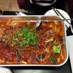 Peppercorns Kitchen - Spicy fish and luffa :)