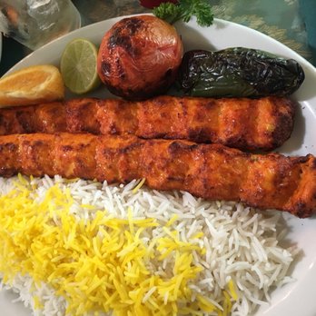 Miras Grill - Chicken Koobideh plate - Persian/Iranian Near Me - Pico Rivera, California Miras Grill - Chicken Koobideh plate - Persian/Iranian Near Me - Pico Rivera, California