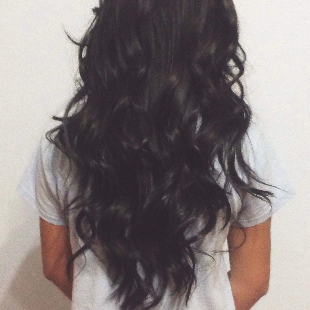 Debbie cut my hair. This is how it looks when it's curled. Debbie cut my hair. This is how it looks when it's curled.