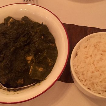 Ahimsa - Vegan Palak tofu - Indian Near Me - New York, New York Ahimsa - Vegan Palak tofu - Indian Near Me - New York, New York