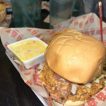 Burgatory - Robinson - Tortilla Fried Chicken Sandwich - Burgers Near Me - Pittsburgh, Pennsylvania Burgatory - Robinson - Tortilla Fried Chicken Sandwich - Burgers Near Me - Pittsburgh, Pennsylvania