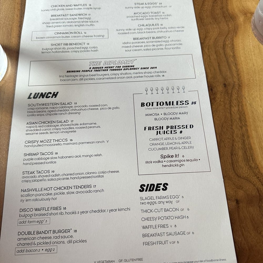 Bandit - Menu - American Near Me - Chicago, Illinois Bandit - Menu - American Near Me - Chicago, Illinois