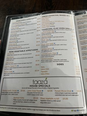 Menu photo 6 Taaza Bistro Burlington, NC Menu photo 6 Taaza Bistro Burlington, NC