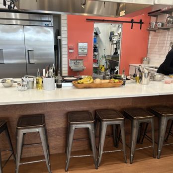 JAX Cooking Studio - Work station up front - Cooking Classes Near Me - Jacksonville, Florida