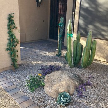 Mazier Cesar Landscaping - Doorway grouping - Landscaping Near Me - Tempe, Arizona