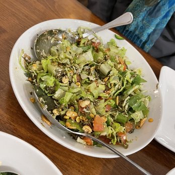 My Burma - Tea Leaf Salad (all mixed together) - Burmese Near Me - Davis, California My Burma - Tea Leaf Salad (all mixed together) - Burmese Near Me - Davis, California