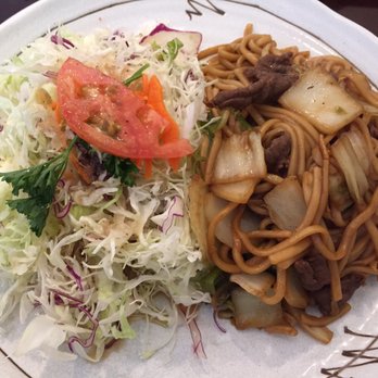 Ginza - Lunch Yaki Udon. Not the Udon I expect. $10.5 - Sushi Bars Near Me - Bellevue, Washington