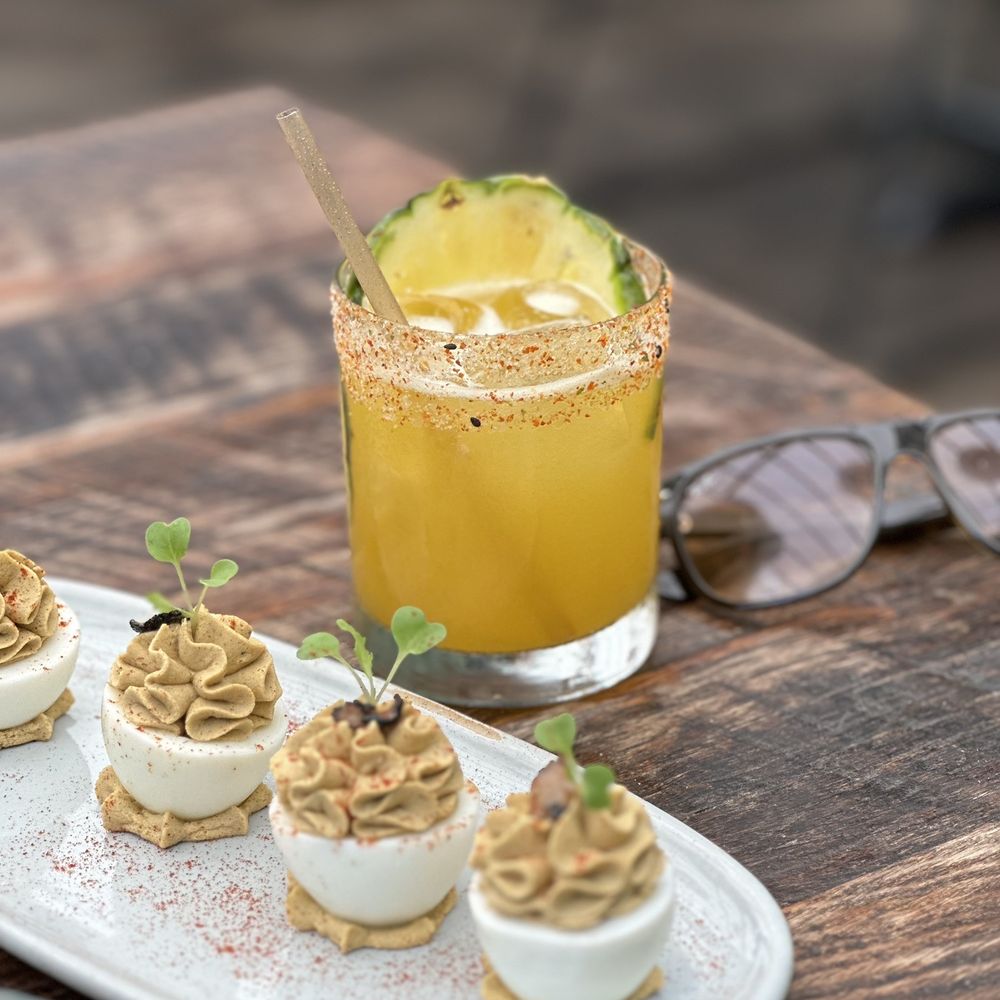 Le Chick - Truffled Deviled Eggs - Cocktail Bars Near Me - Miami, Florida Le Chick - Truffled Deviled Eggs - Cocktail Bars Near Me - Miami, Florida