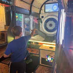 Cactus Pete's family Fun Center - Ax Throwing (plastic axs)