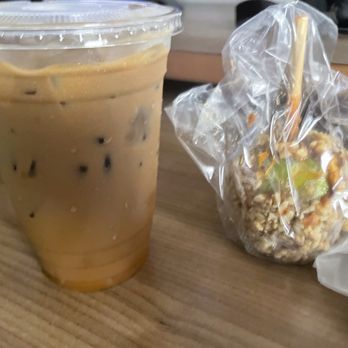 Sandwich House - Viet iced coffee and candied apple - Sandwiches Near Me - Cypress, California Sandwich House - Viet iced coffee and candied apple - Sandwiches Near Me - Cypress, California