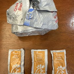 My order minus a honey