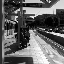 Midday. Black and white Midday. Black and white