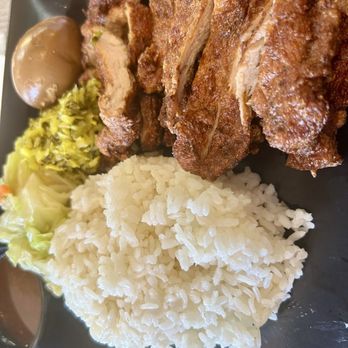 Flaming Ox - Fried Pork Chop Rice Plate - Taiwanese Near Me - San Jose, California