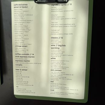 Tigris - Menu - Cocktail Bars Near Me - Detroit, Michigan