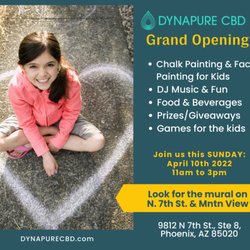Dynapure Cbd - Face Painting and Sidewalk Chalk Painting.