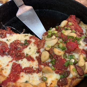 Zelo Gourmet Pizza - Half four cheese and half andouille - Pizza Near Me - Arcadia, California Zelo Gourmet Pizza - Half four cheese and half andouille - Pizza Near Me - Arcadia, California