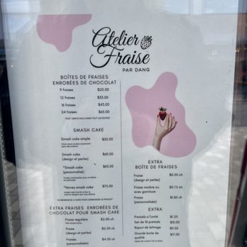 Atelier Fraise - Patisserie/Cake Shop Near Me - Montreal, Quebec