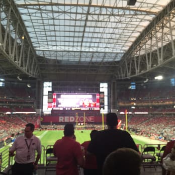 State Farm Stadium - Inside before kickoff - Stadiums & Arenas Near Me - Glendale, Arizona